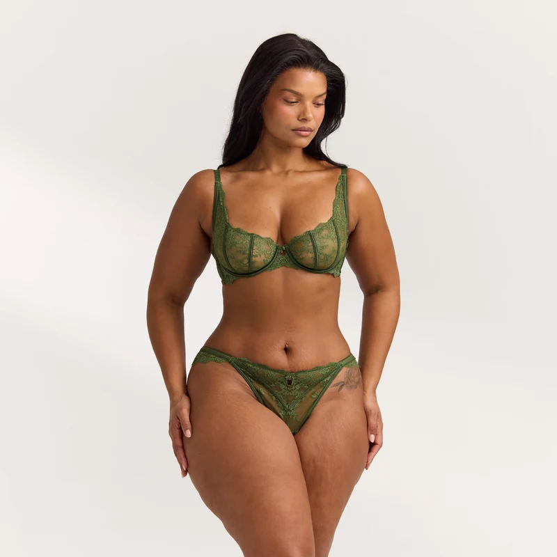 Enchant Plunge BH - Olivgrün