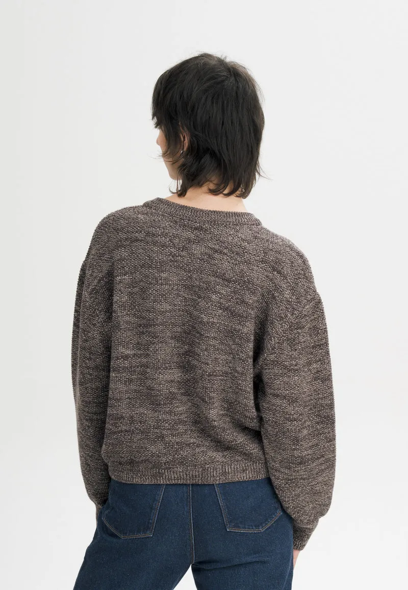 Strukturierter Strickpullover Style SURIYA