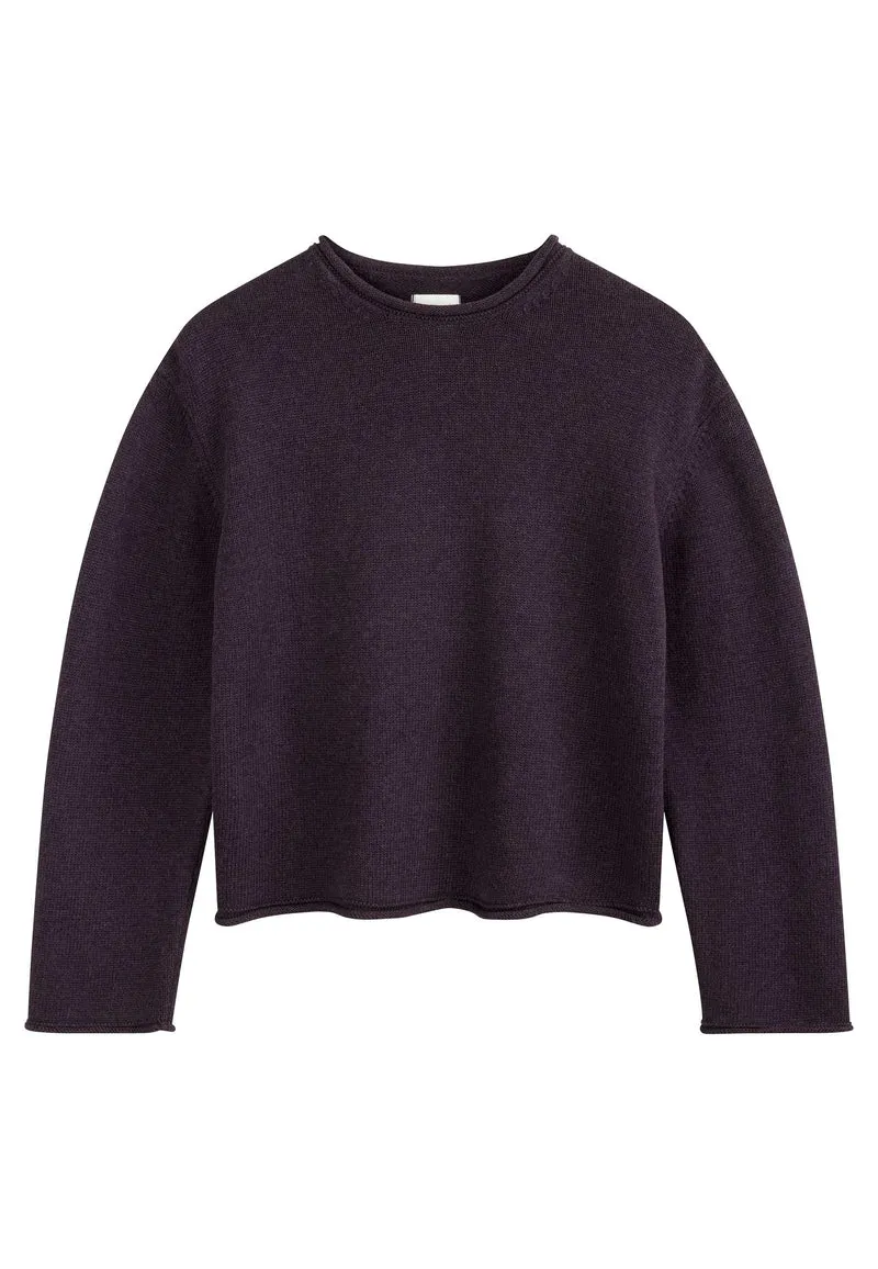 Rollsaum Strickpullover Style GEETHA