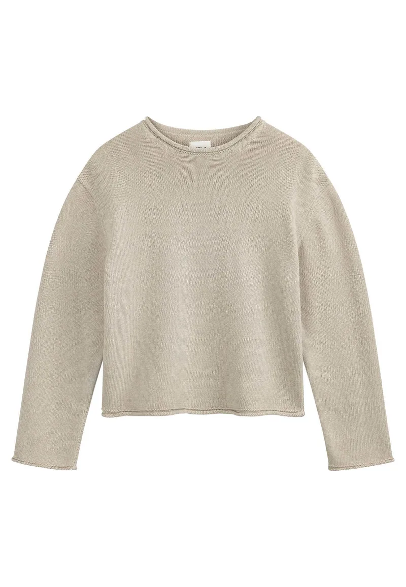 Rollsaum Strickpullover Style GEETHA