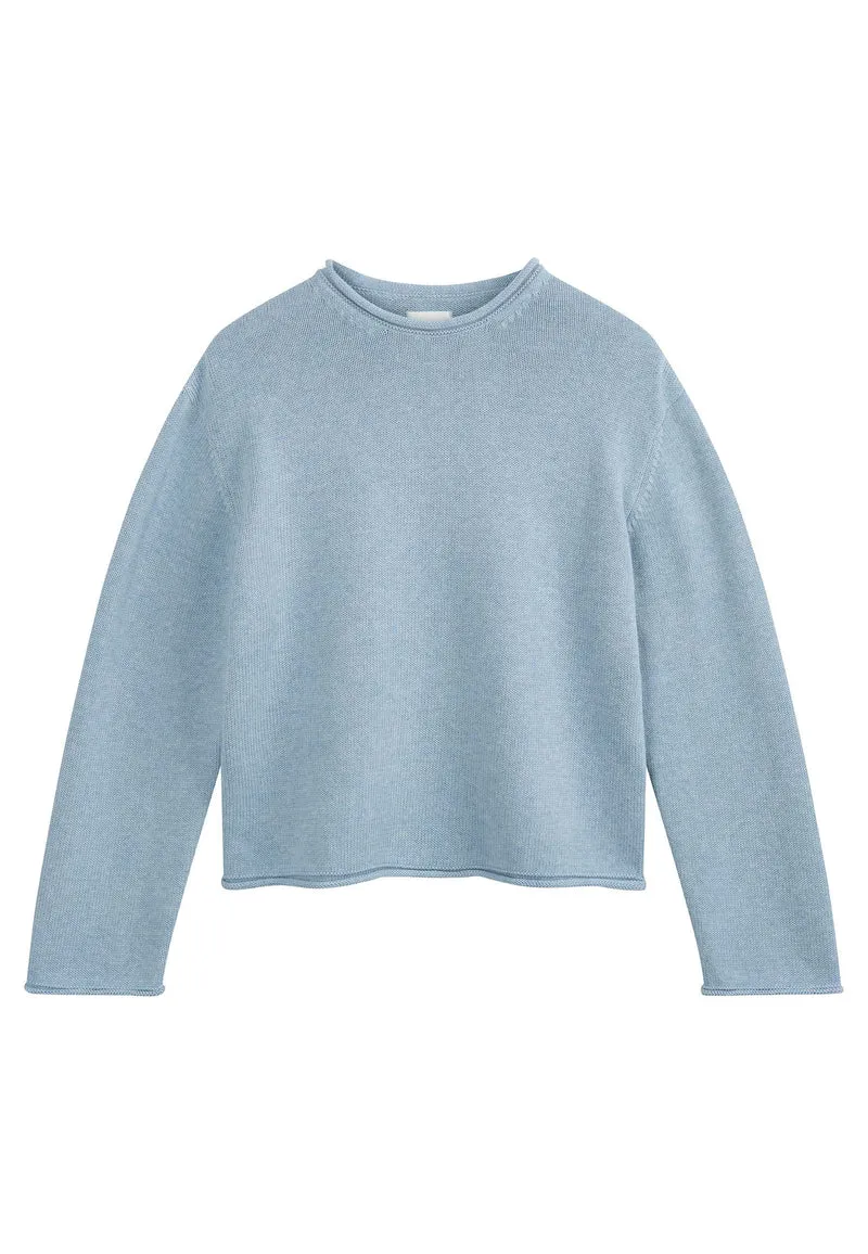 Rollsaum Strickpullover Style GEETHA