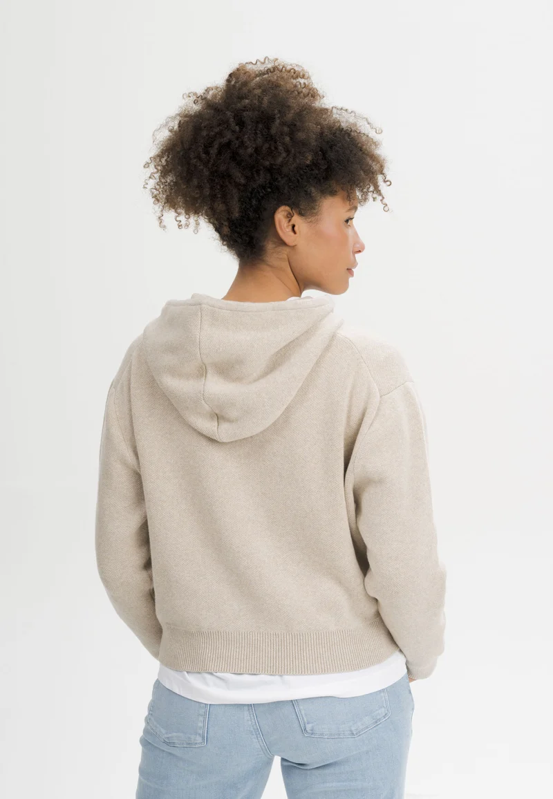 Strick Kapuzenpullover Style JANISHA