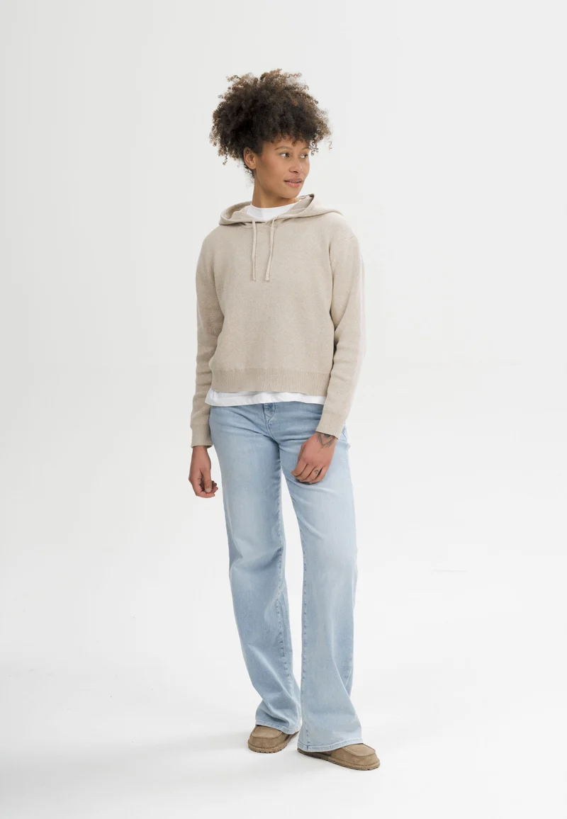 Strick Kapuzenpullover Style JANISHA