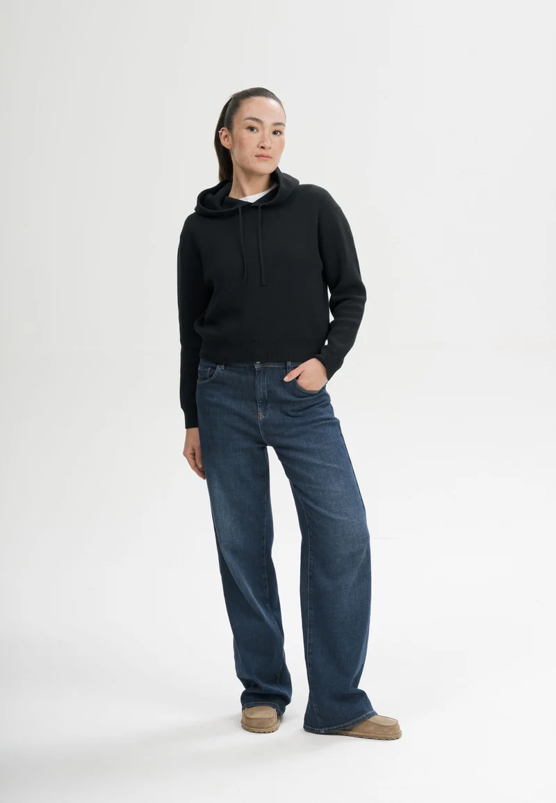 Strick Kapuzenpullover Style JANISHA