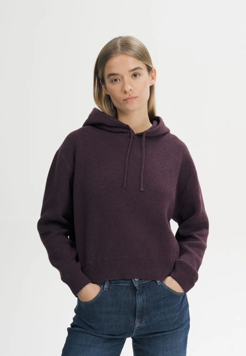 Strick Kapuzenpullover Style JANISHA