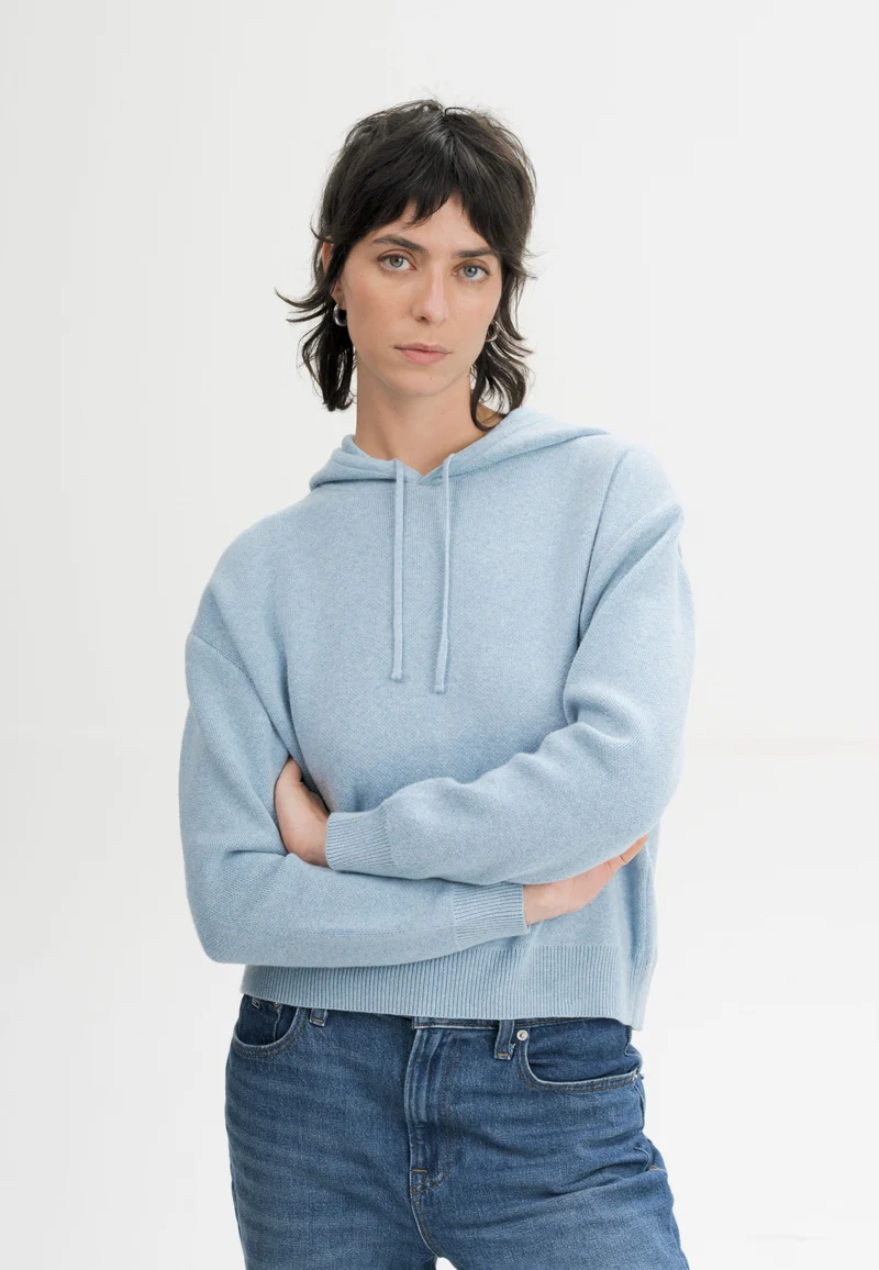 Strick Kapuzenpullover Style JANISHA