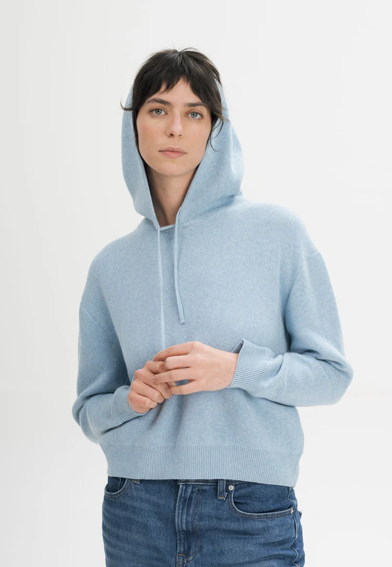 Strick Kapuzenpullover Style JANISHA