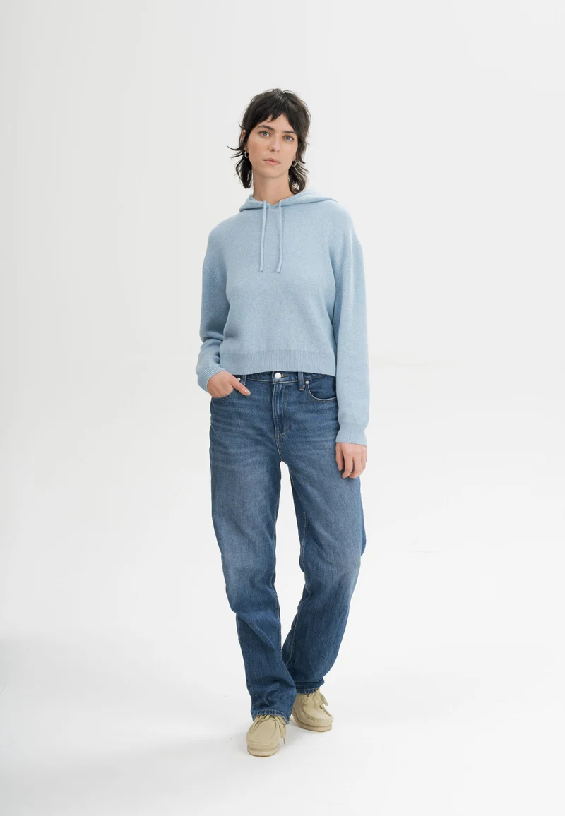 Strick Kapuzenpullover Style JANISHA