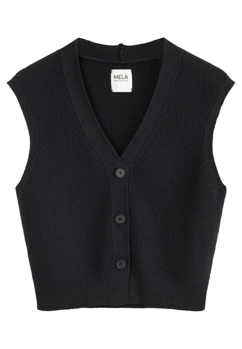 Strukturierte Strickweste Style BHOJA
