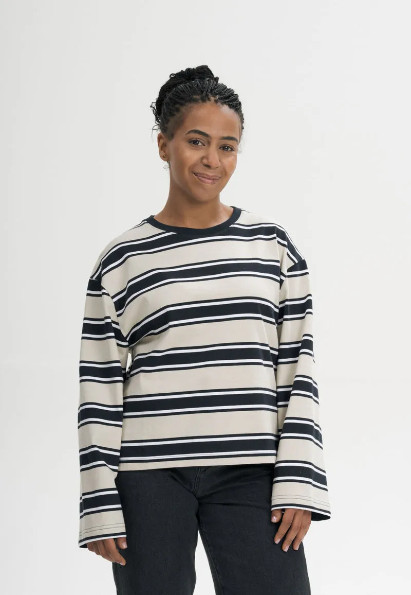 Oversized Langarmshirt schwer Style SANGEETHA