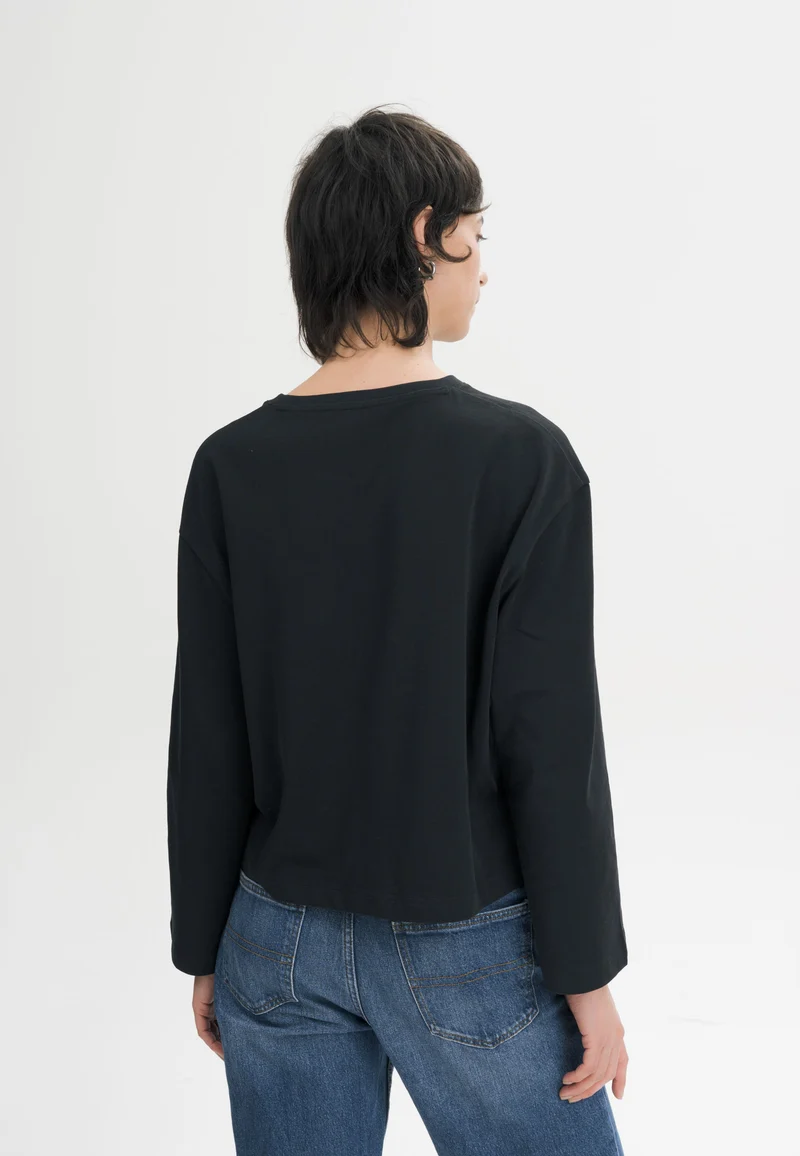 Oversized Langarmshirt schwer Style SANGEETHA