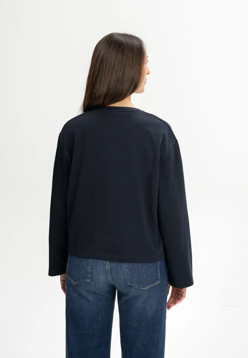 Oversized Langarmshirt schwer Style SANGEETHA