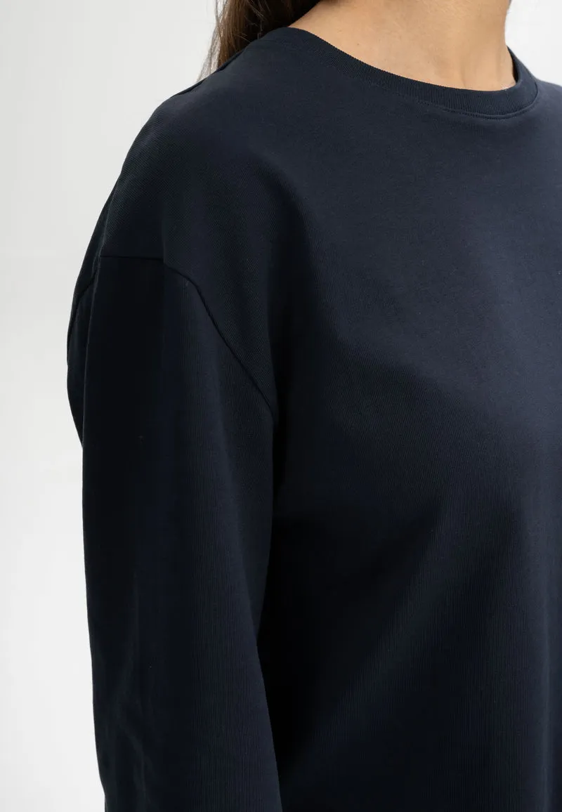 Oversized Langarmshirt schwer Style SANGEETHA