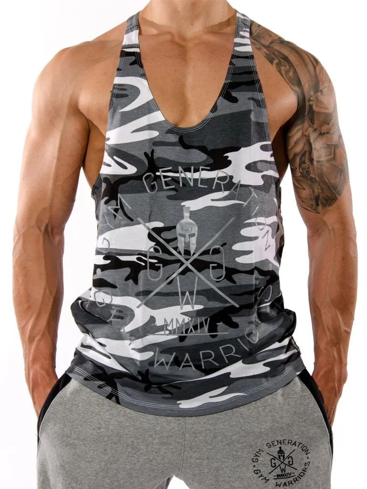 Stringer Tank Top 'Legacy' - Urban Camo