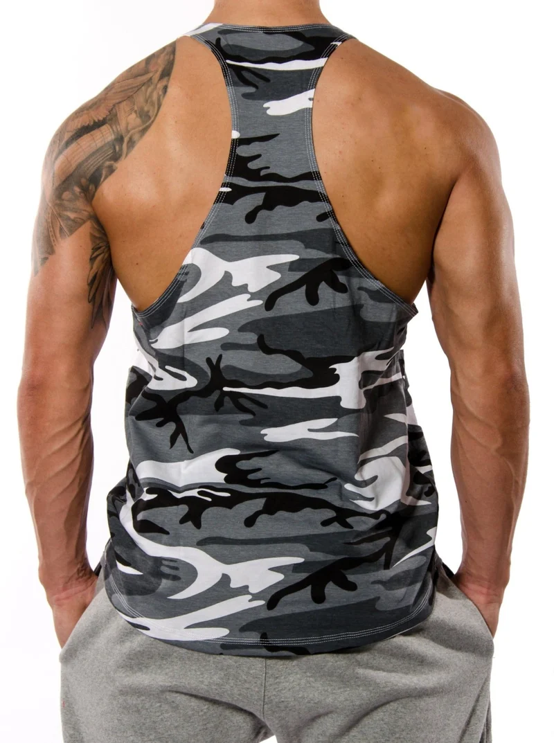 Stringer Tank Top 'Legacy' - Urban Camo