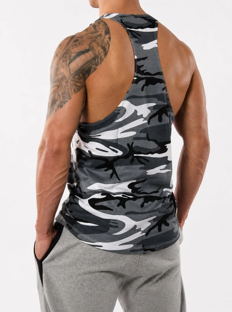 Stringer Tank Top 'Legacy' - Urban Camo