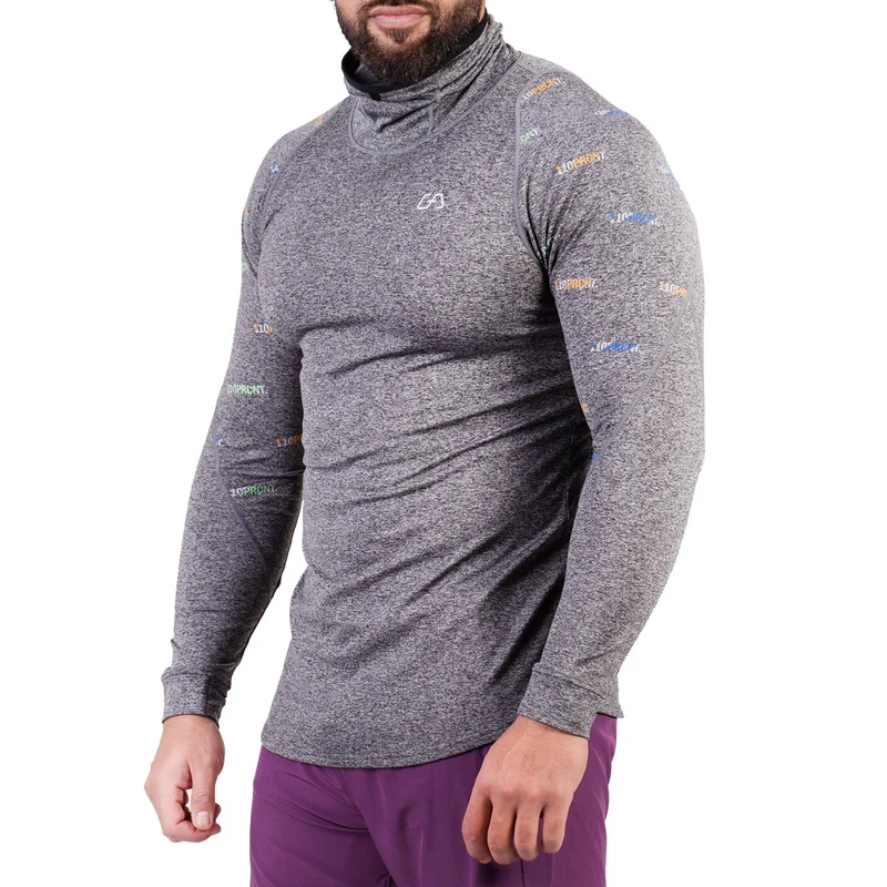 Protection Mock Mask T Shirt for Men