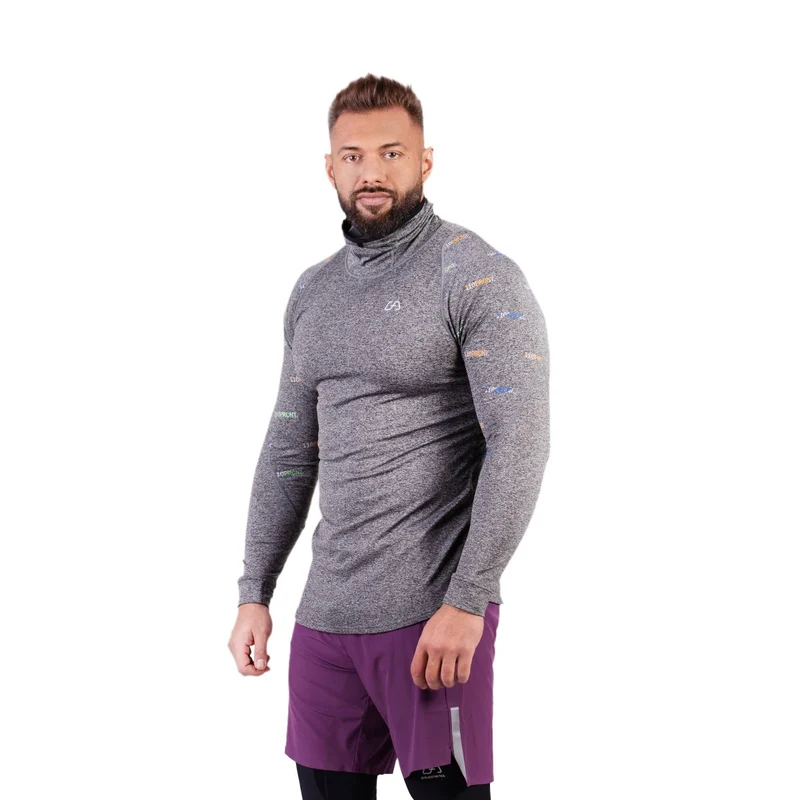 Protection Mock Mask T Shirt for Men