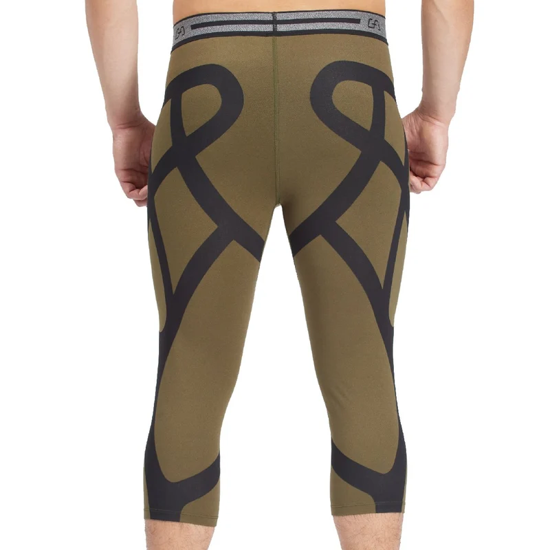 Compression Warrior Cropped Leggings for Men