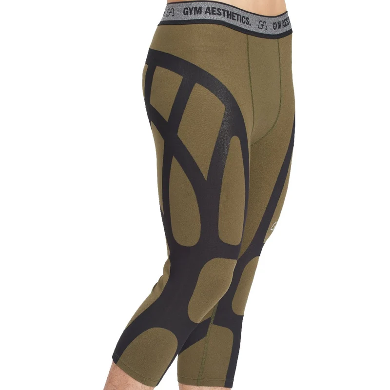 Compression Warrior Cropped Leggings for Men
