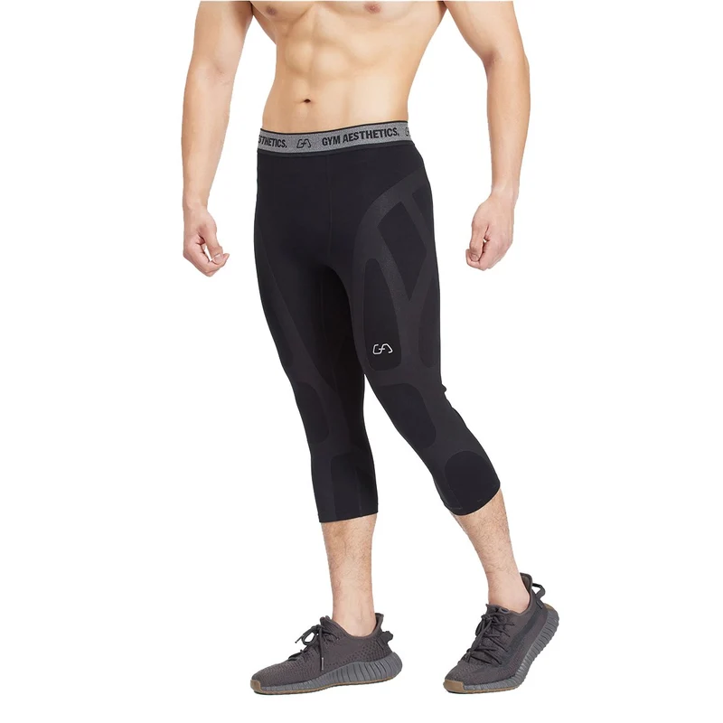 Compression Warrior Cropped Leggings for Men