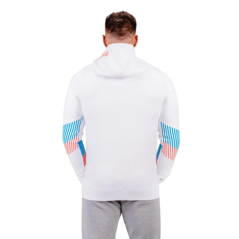 Protection Detachable Mask 1/2 Zip Mock Hoodies for Men