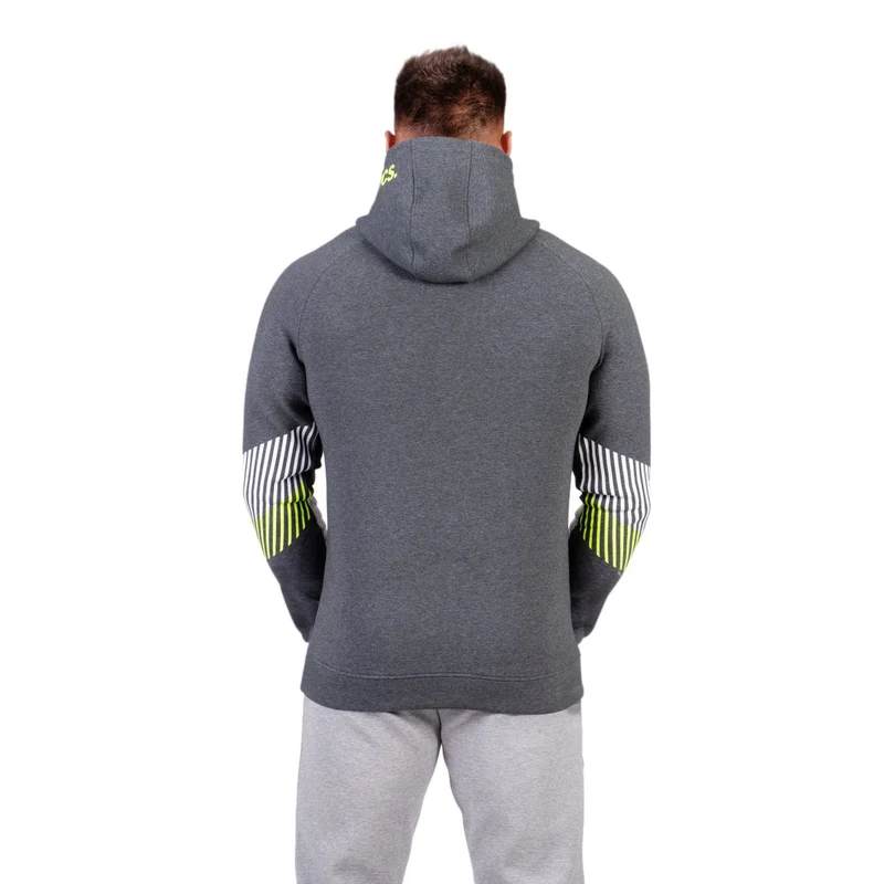 Protection Detachable Mask 1/2 Zip Mock Hoodies for Men