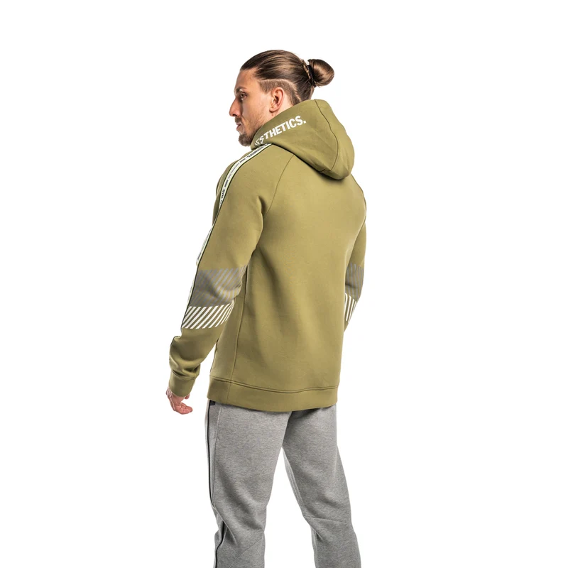 Protection Detachable Mask 1/2 Zip Mock Hoodies for Men