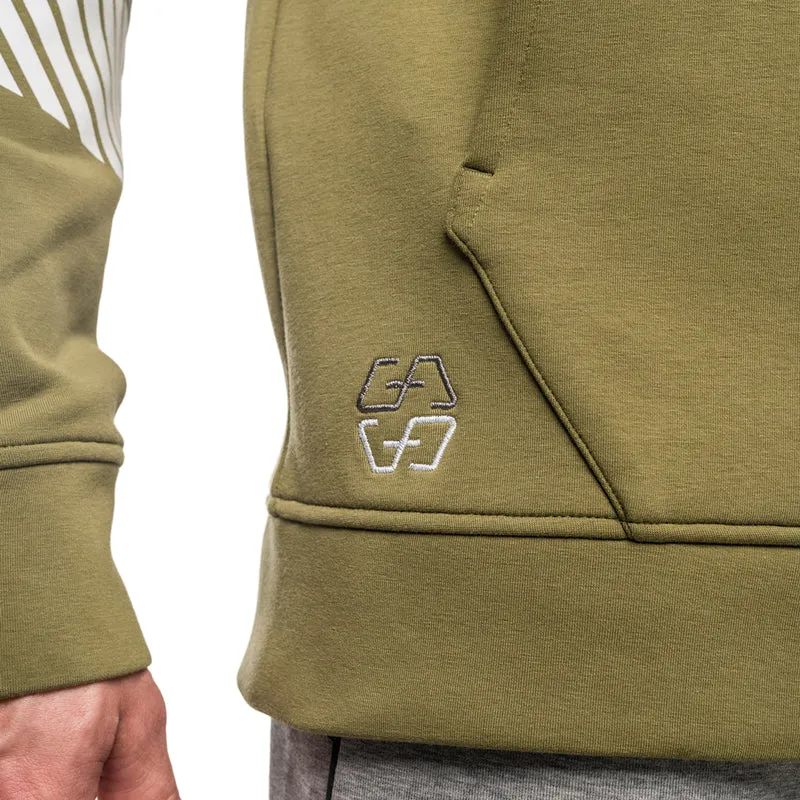 Protection Detachable Mask 1/2 Zip Mock Hoodies for Men