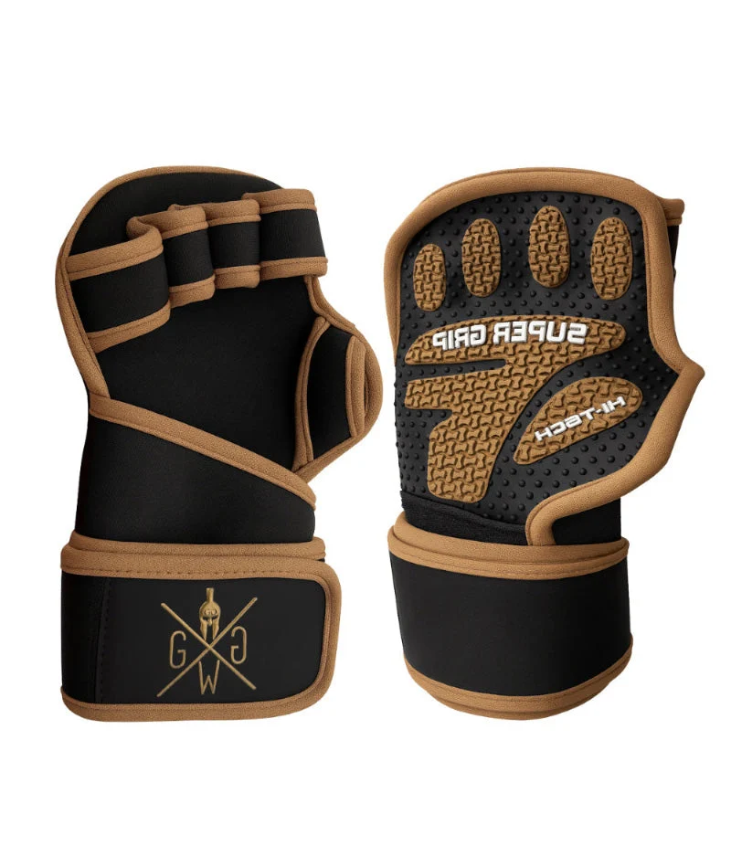 Trainingshandschuhe 'Super Grip' - Gold