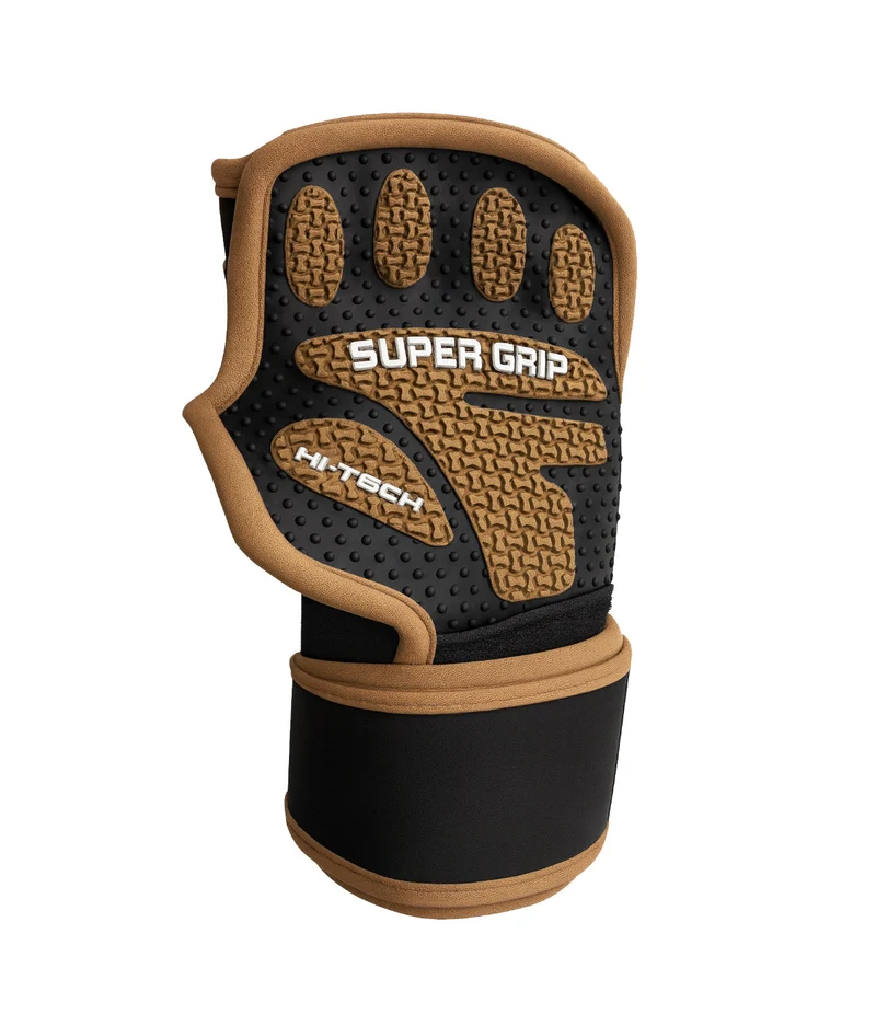 Trainingshandschuhe 'Super Grip' - Gold