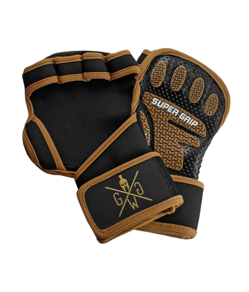 Trainingshandschuhe 'Super Grip' - Gold