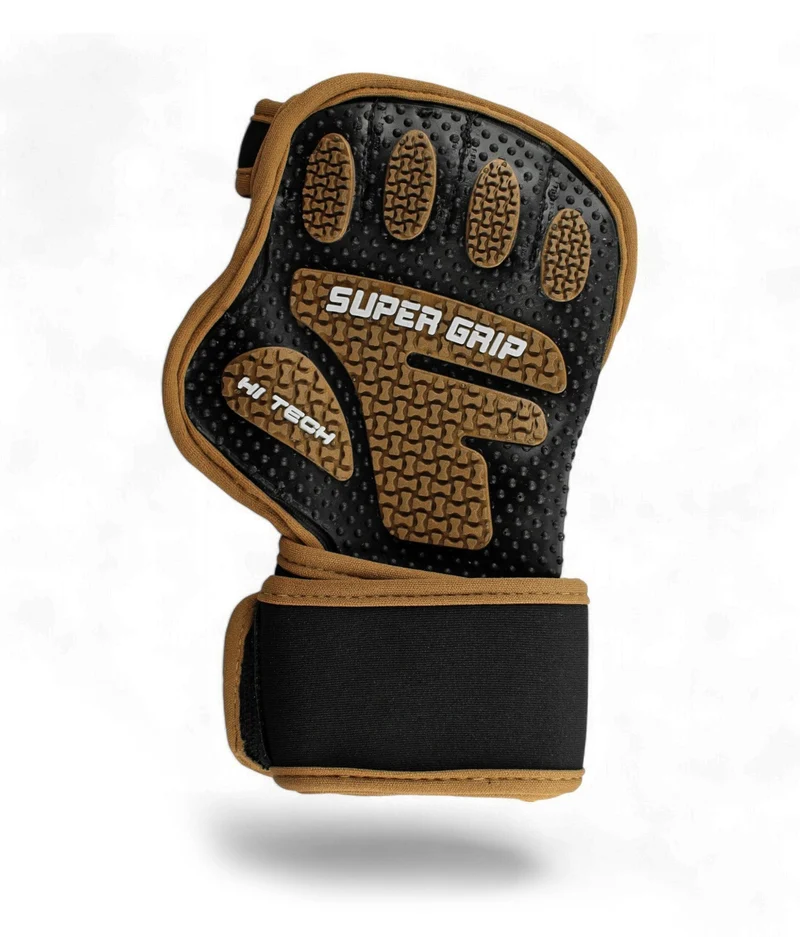 Trainingshandschuhe 'Super Grip' - Gold