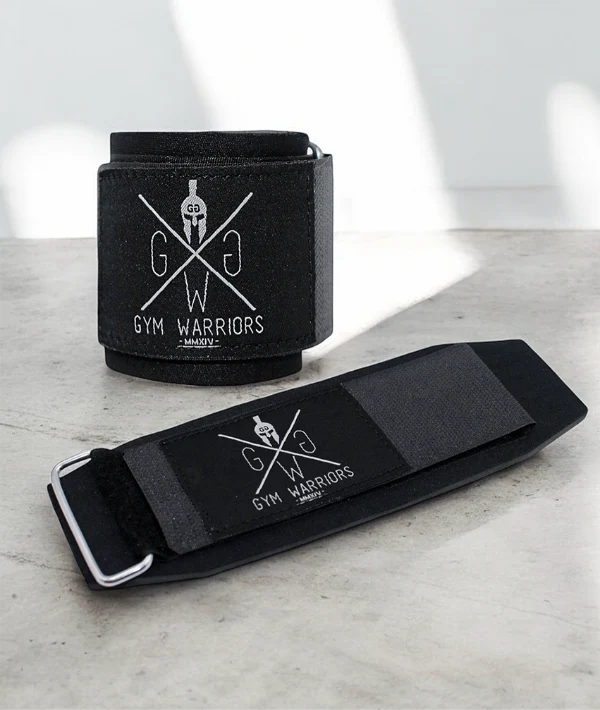 Handgelenkmanschetten Neo Grip – Neopren Schwarz