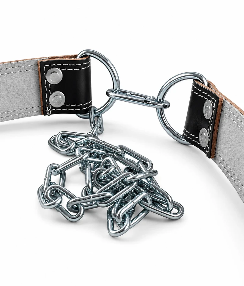 Dip Belt aus Rindsleder für Dips & Klimmzüge