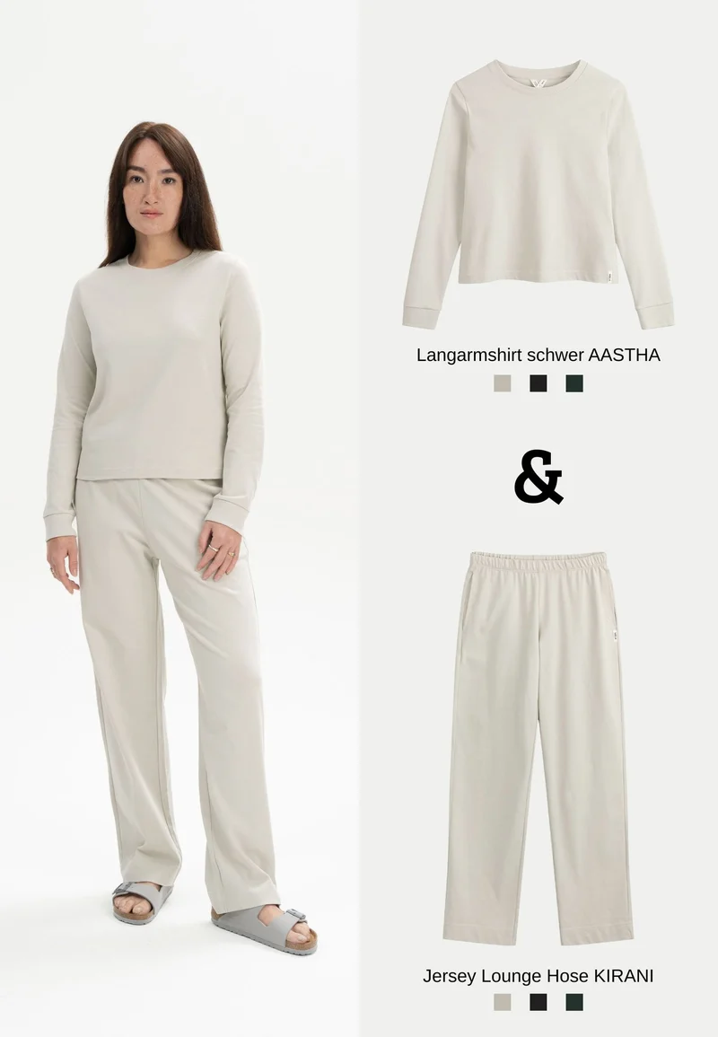 Bundle Langarmshirt AASTHA + Lounge Hose KIRANI