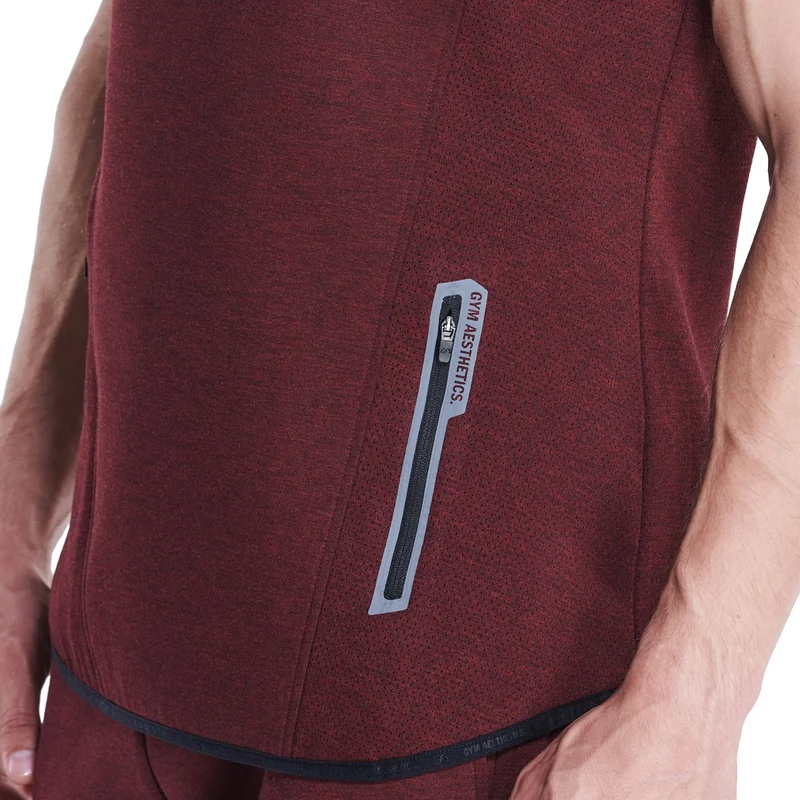 OutRun Sleeveless Hoodie Vest for Men