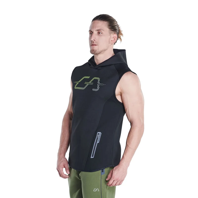 OutRun Sleeveless Hoodie Vest for Men