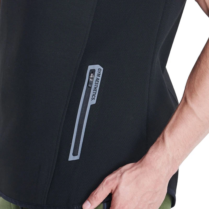 OutRun Sleeveless Hoodie Vest for Men