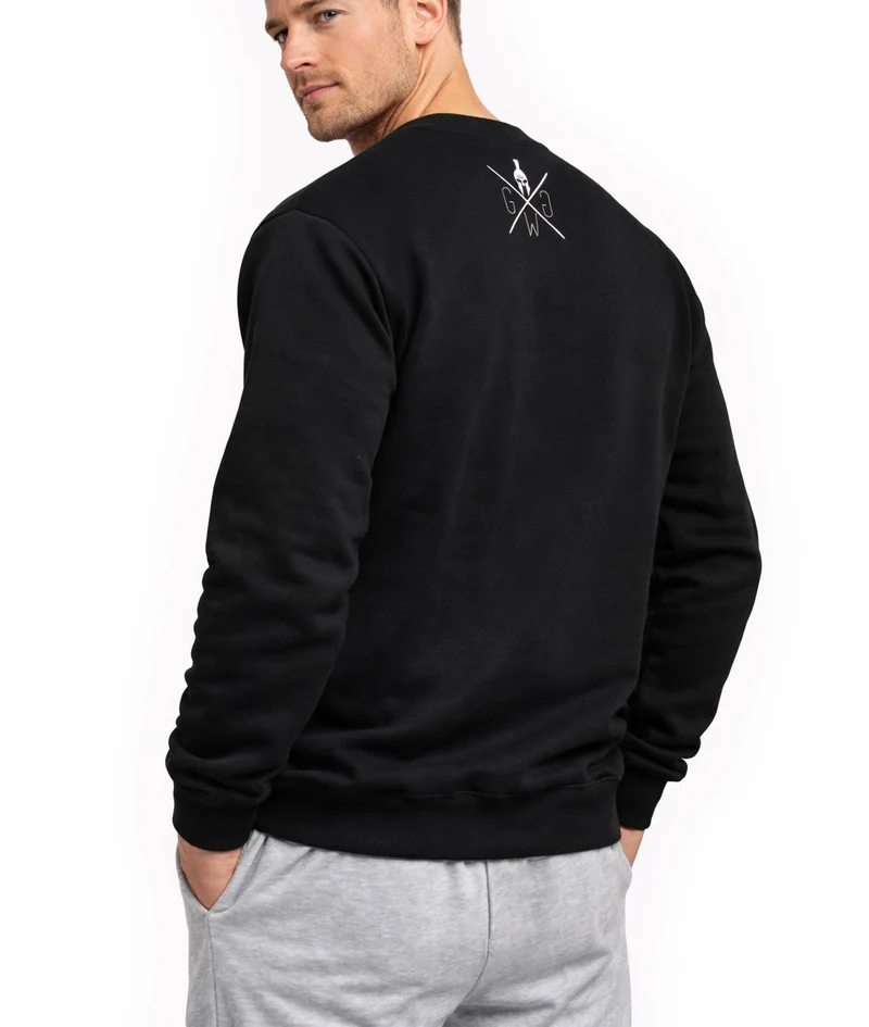 Gym Sweatshirt 'Warrior' - Schwarz