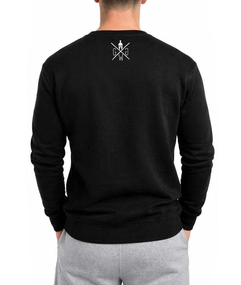 Gym Sweatshirt 'Warrior' - Schwarz