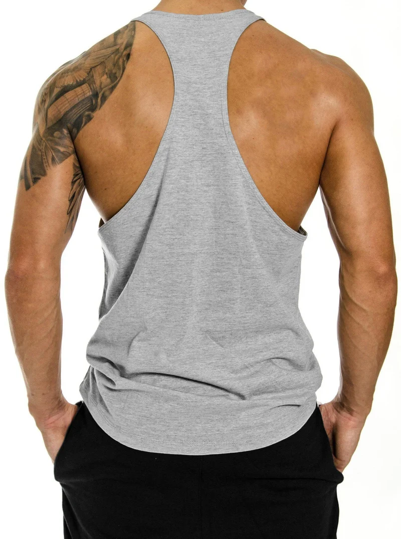 Stringer Tank Top 'Invincible' - Grau