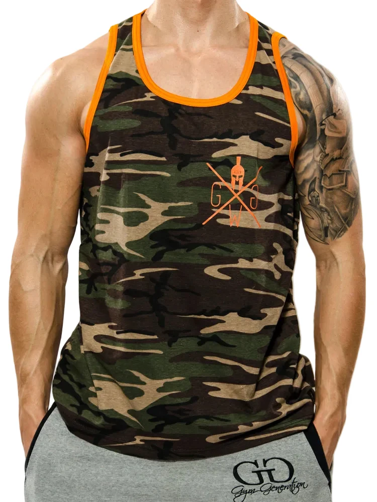 Tank Top 'Gym Warriors' - Camo