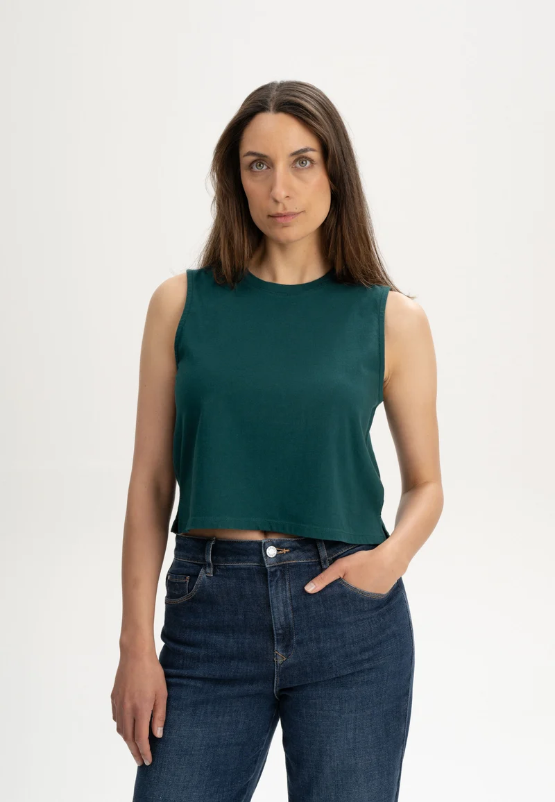 Cropped Tanktop Style RUSHI