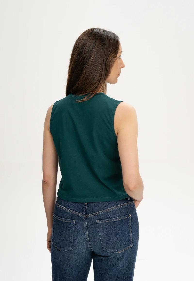 Cropped Tanktop Style RUSHI
