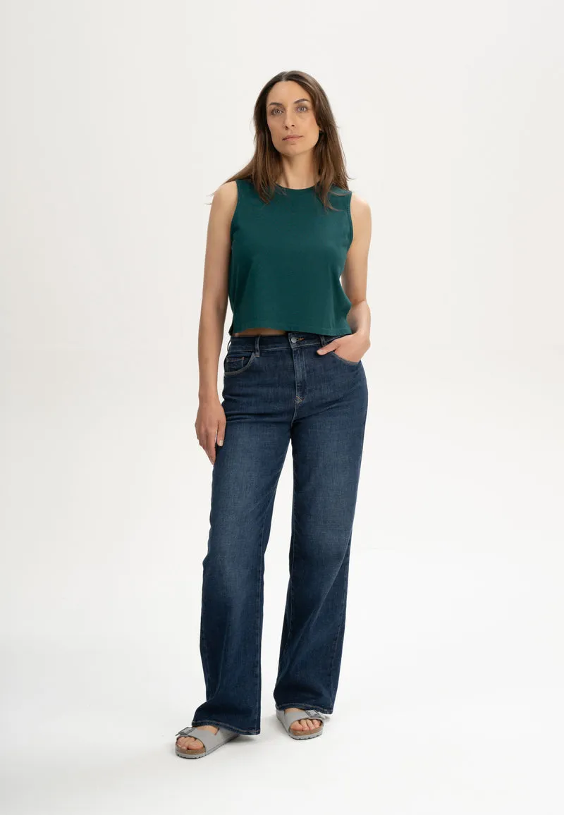 Cropped Tanktop Style RUSHI