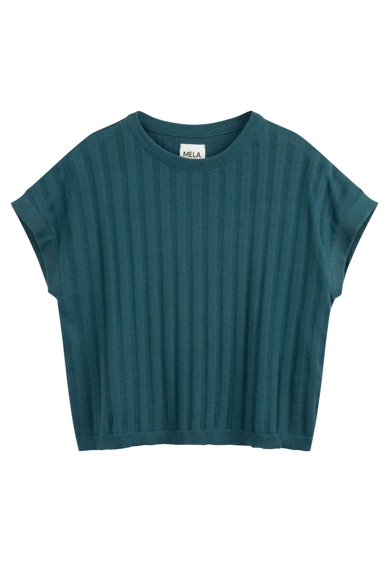Strukturiertes Strick T-Shirt Style BHARI