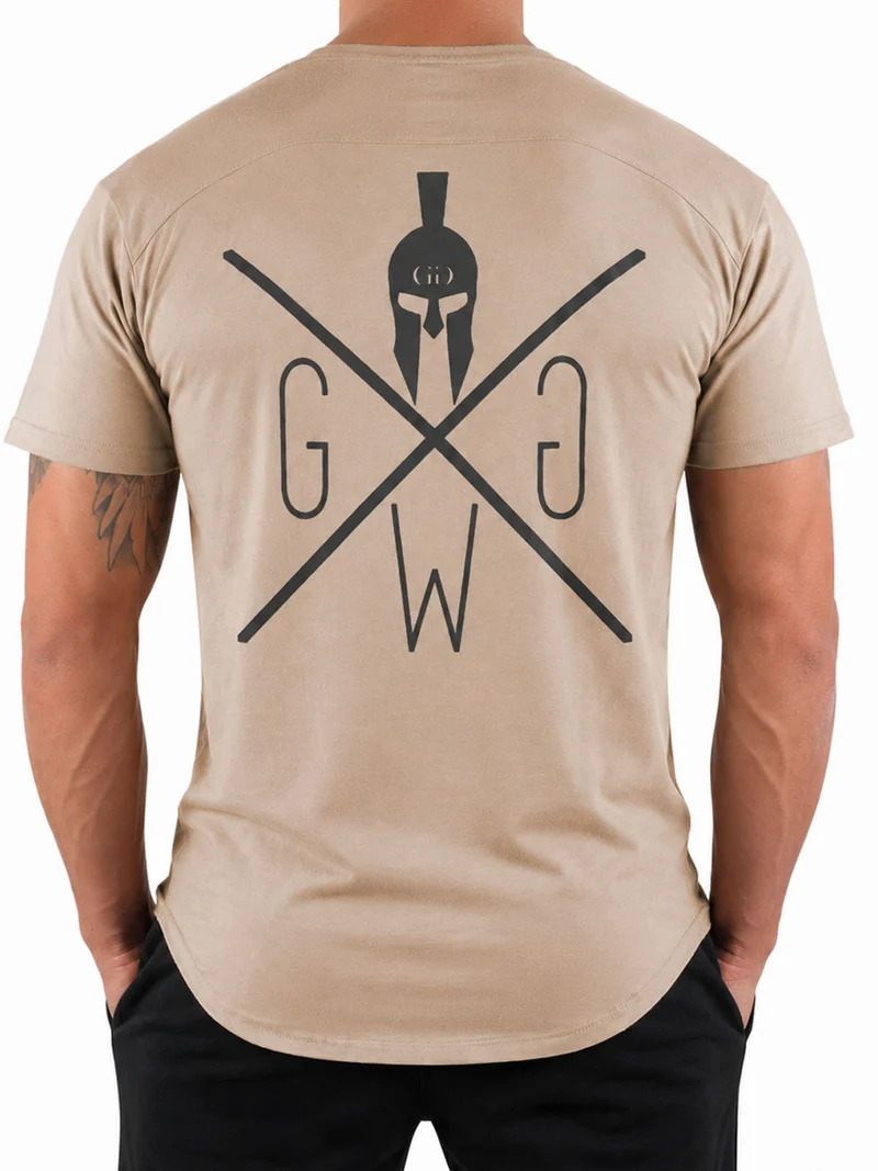 Gym T-Shirt 'Warrior' - Off White