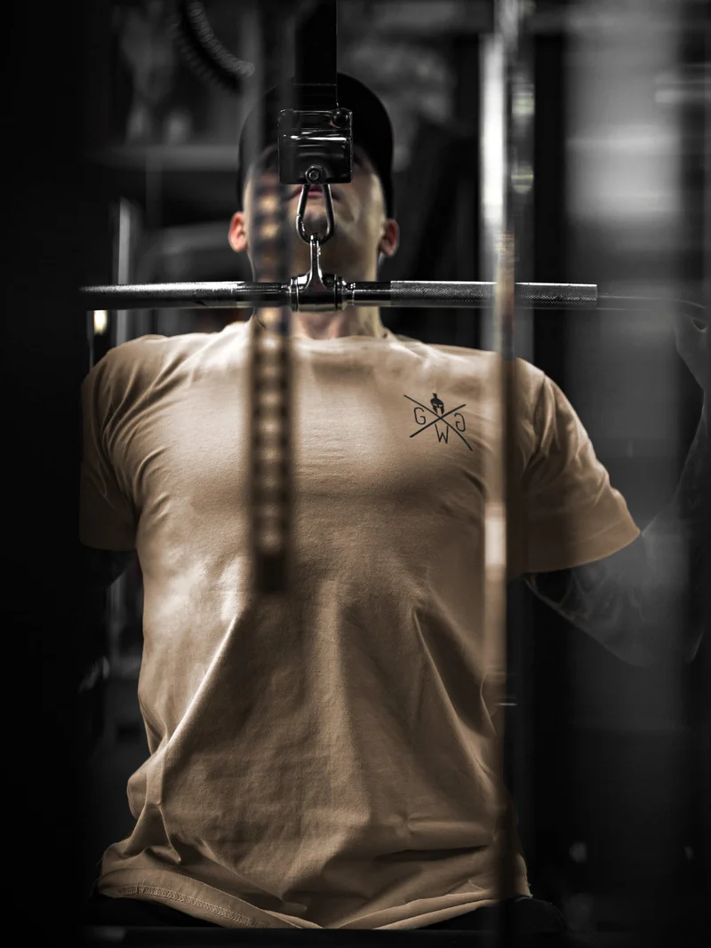 Gym T-Shirt 'Warrior' - Off White