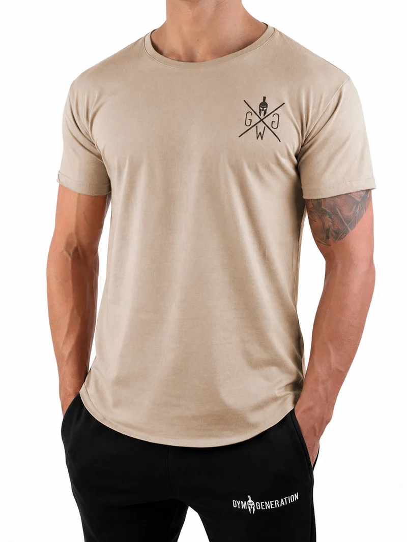 Gym T-Shirt 'Warrior' - Off White